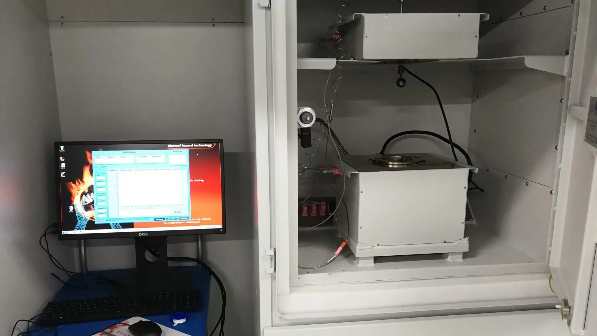 Accelerating Rate Calorimeter (ARC) Testing Banner